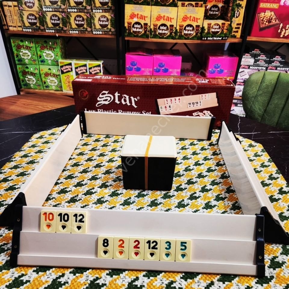 STAR LÜX PLASTİK OKEY TAKIMI
