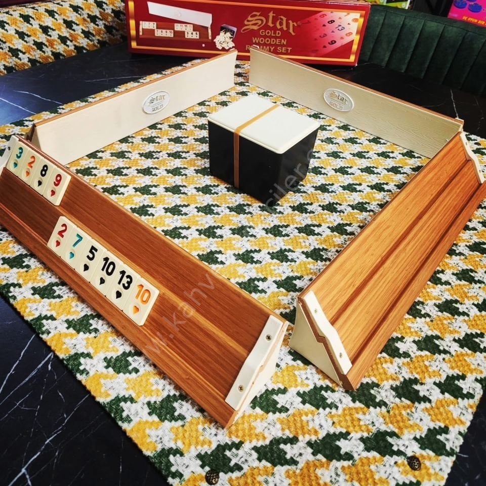 STAR GOLD AHŞAP OKEY TAKIMI