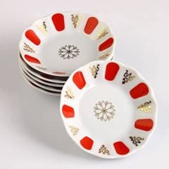 PORSOLEN ÇAY TABAĞI 12 ADET