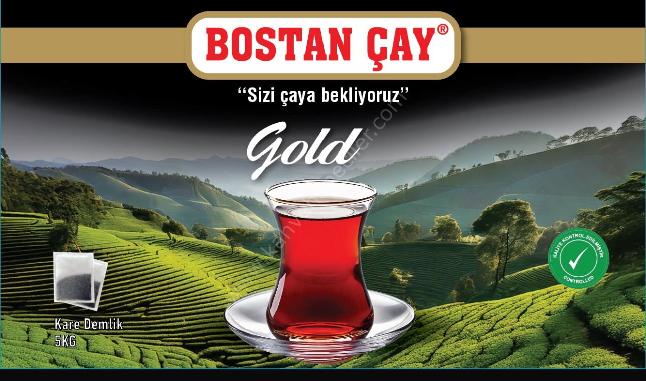 Bostan Çay Gold Demlik Poşet 30gr 5Kg