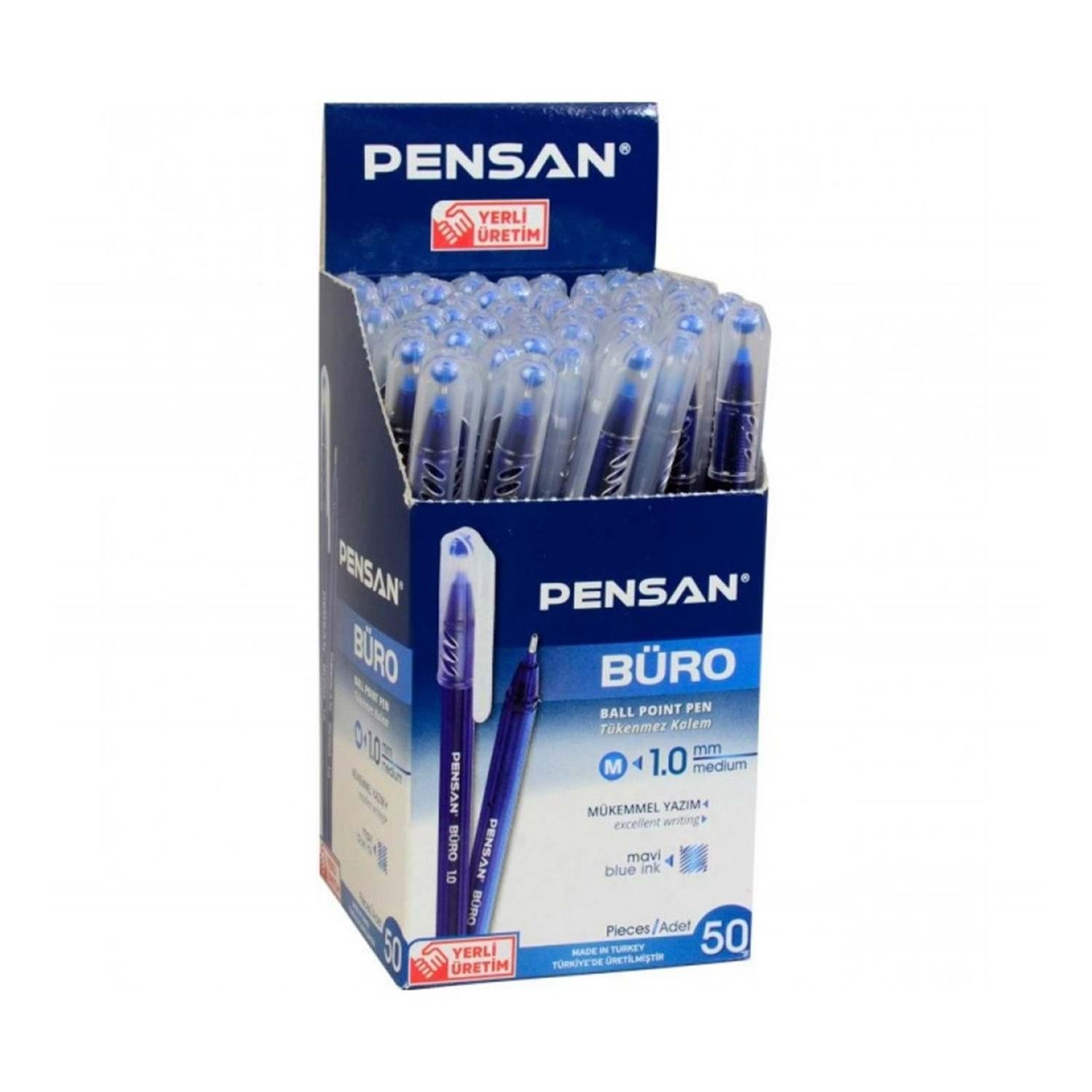 PENSAN  KALEM MAVİ 50Lİ