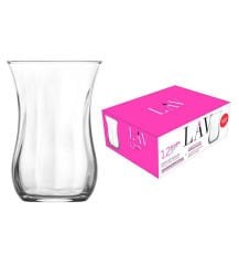 LAV Optikli Çay Bardağı 12li 115cc LV-30020