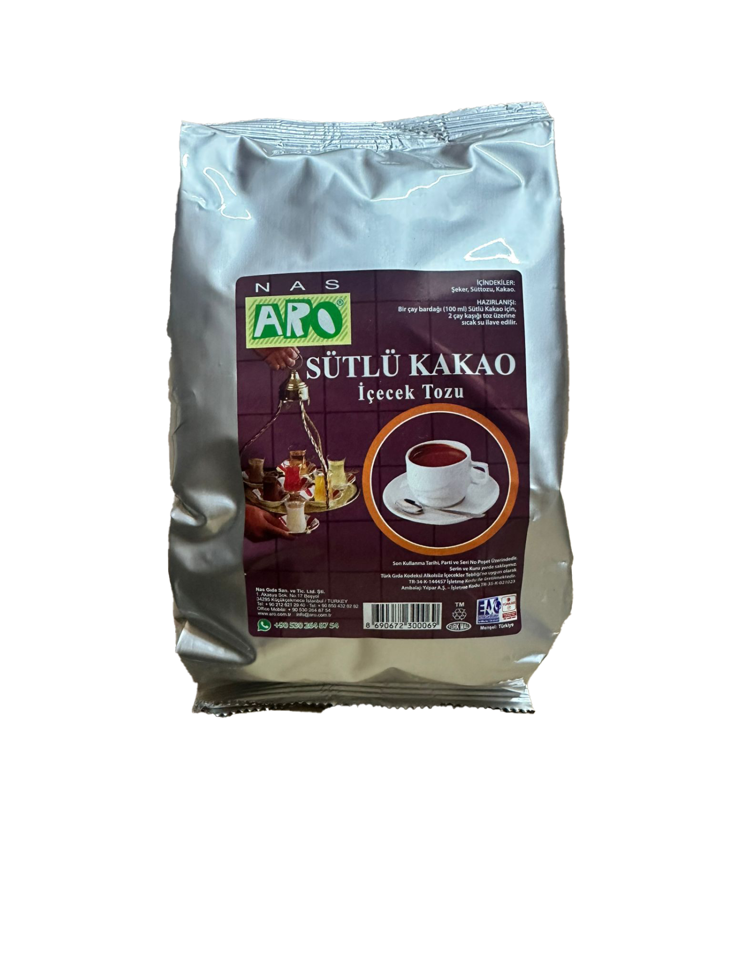ARO SÜTLÜ KAKAO 250 GR