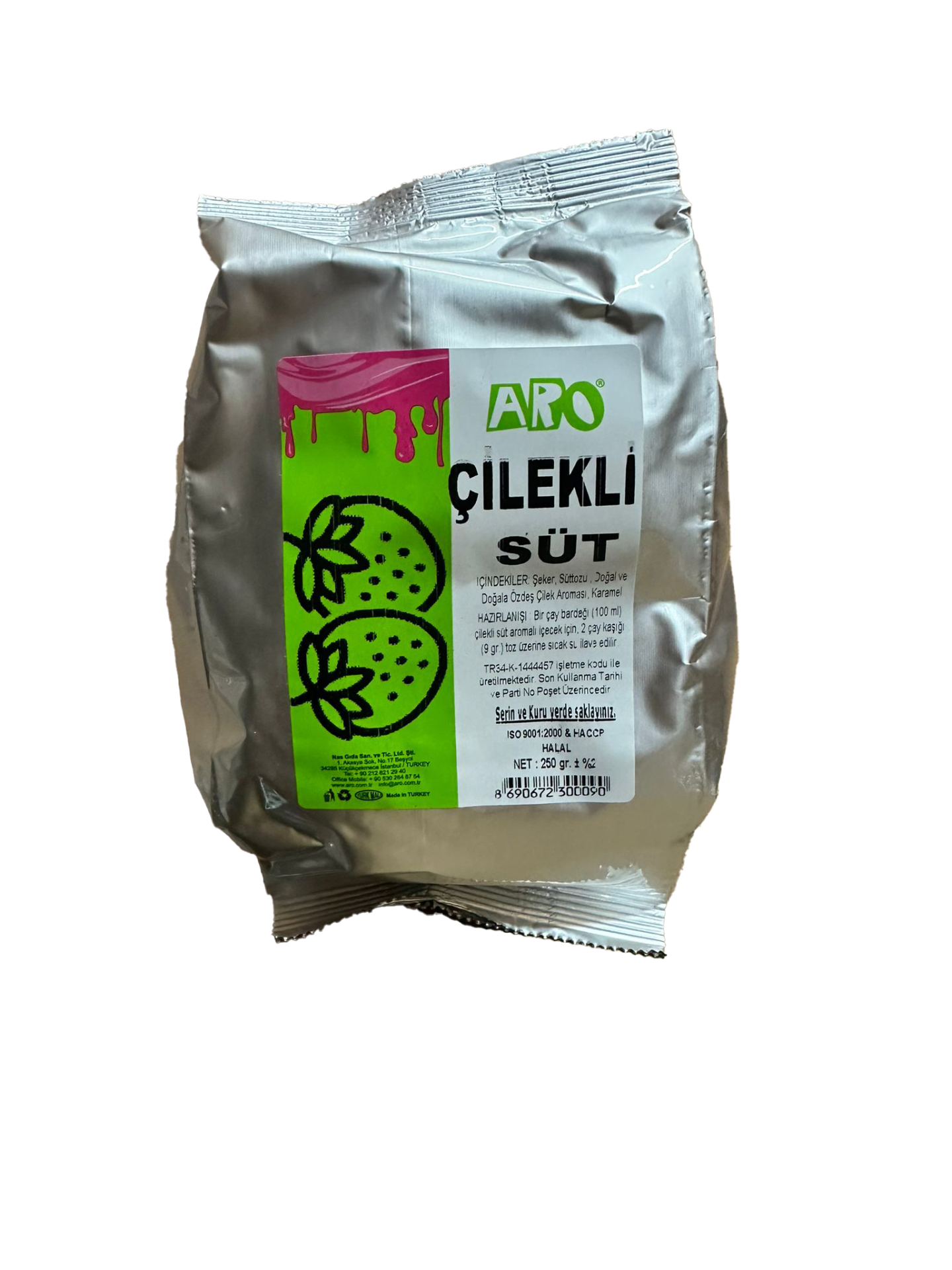 ARO SÜTLÜ ÇİLEK 250GR