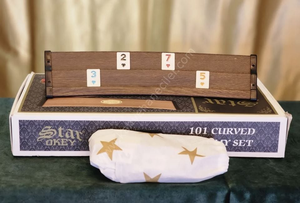 STAR 101 OVAL PLASTİK OKEY TAKIMI