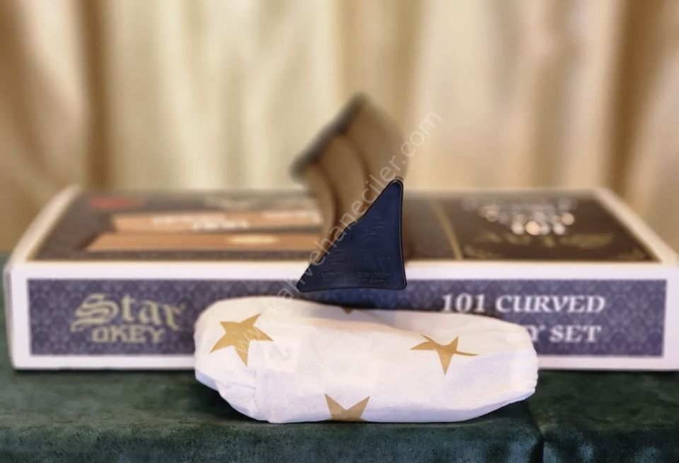 STAR 101 OVAL PLASTİK OKEY TAKIMI