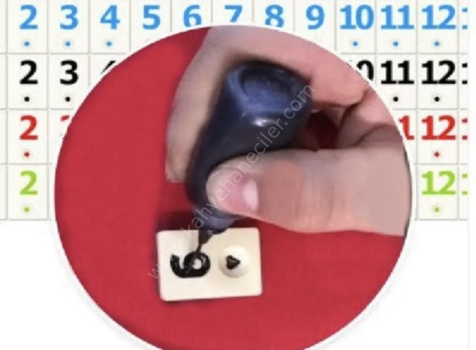 Okey Taşı Boyama Seti