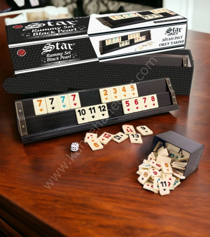 STAR SİYAH İNCİ OKEY TAKIMI