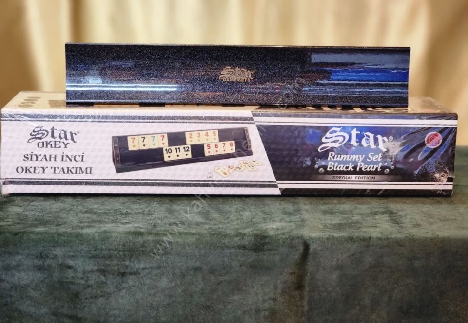 STAR SİYAH İNCİ OKEY TAKIMI