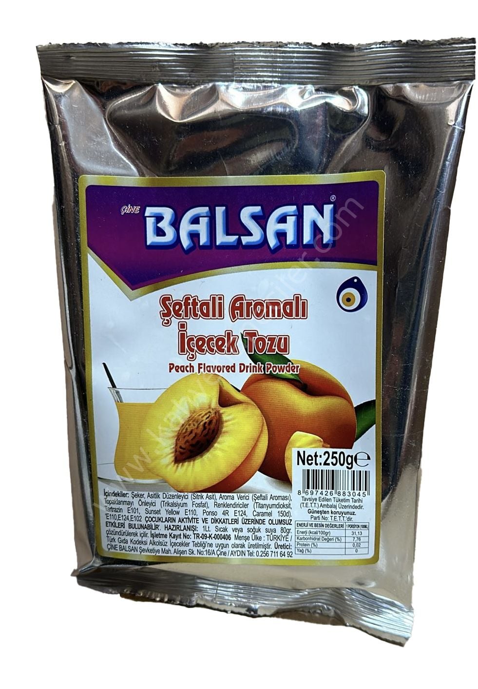 Balsan Şeftali 250 gr