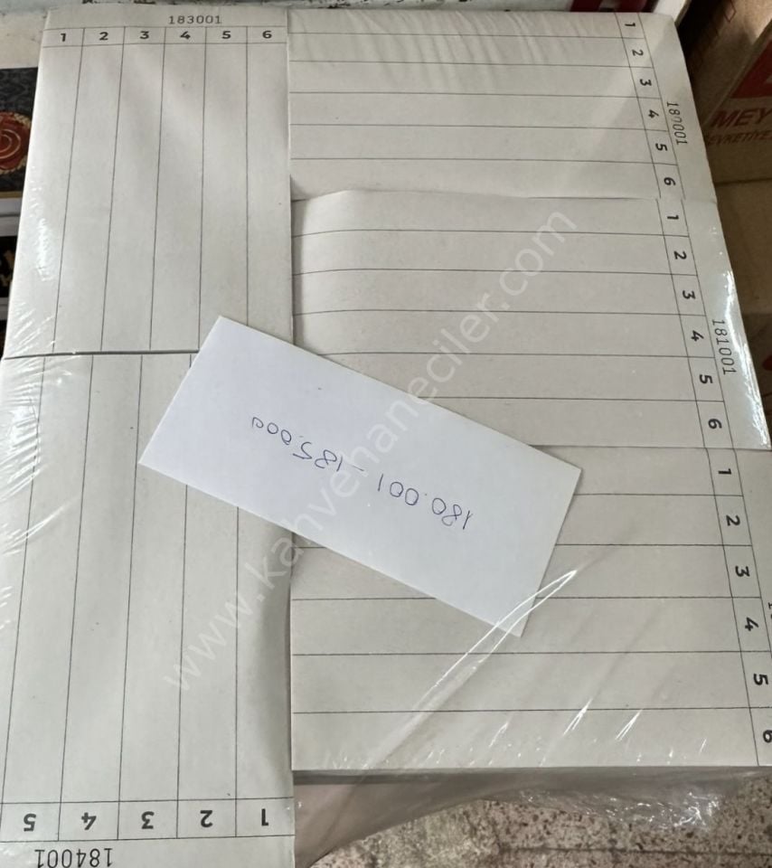 Çizgili Yazboz 100 Yaprak