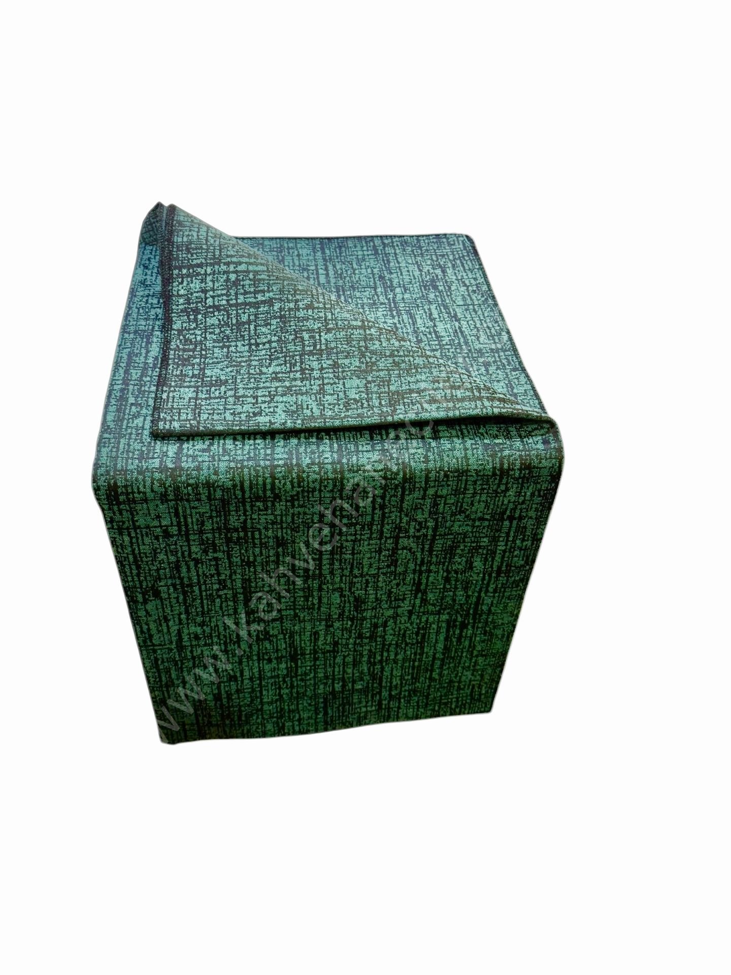 YEŞİL CİFT TARAFLI  MASA  ÖRTÜSÜ 140x140 Cm