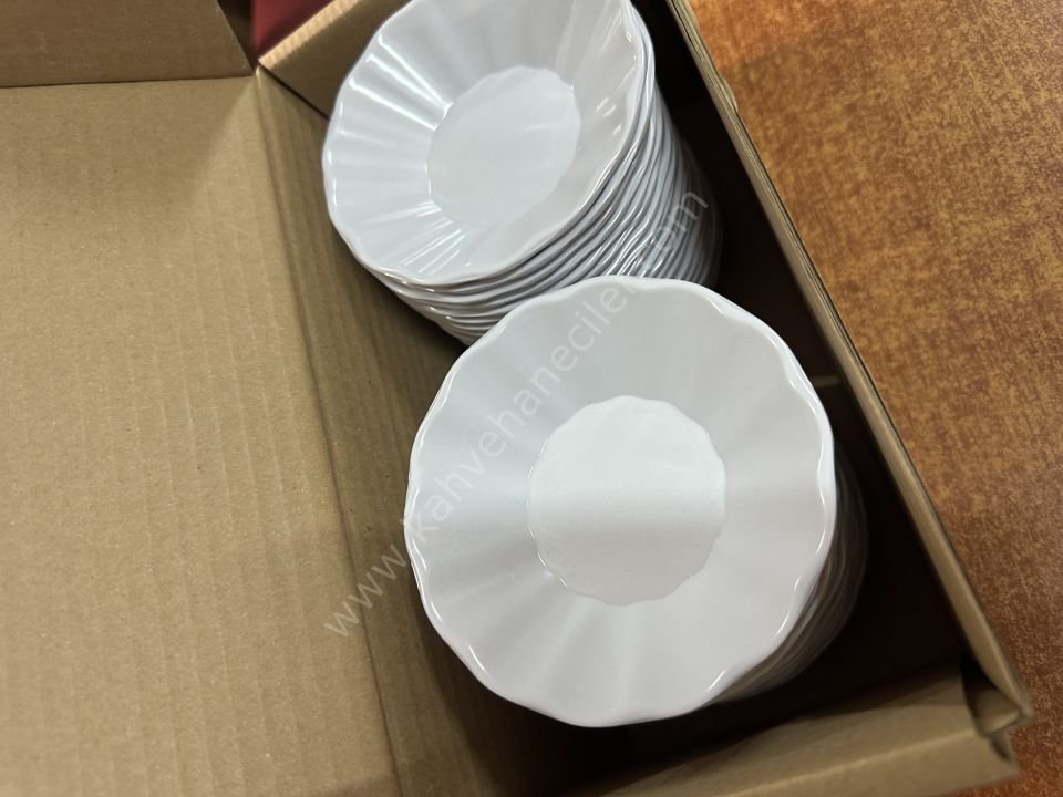 Külsan Çay Tabağı Beyaz 1 Adet