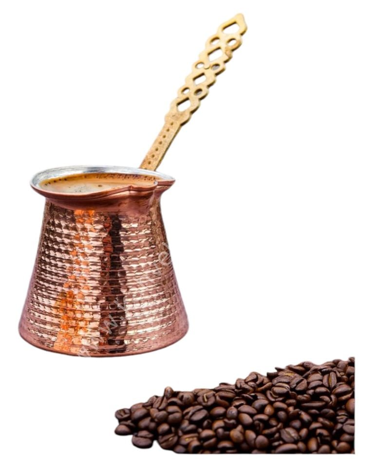 BAKIR KAHVE CEZVESİ 2 FİNCANLIK