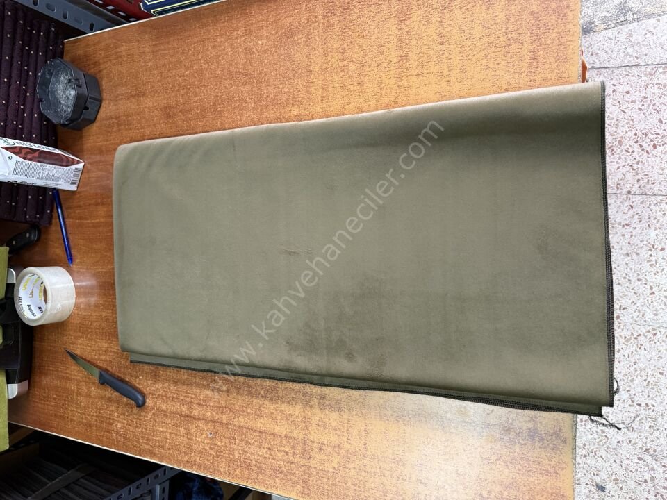 KAHVERENGİ KAHVECİ  MASA ÖRTÜSÜ 140x140CM