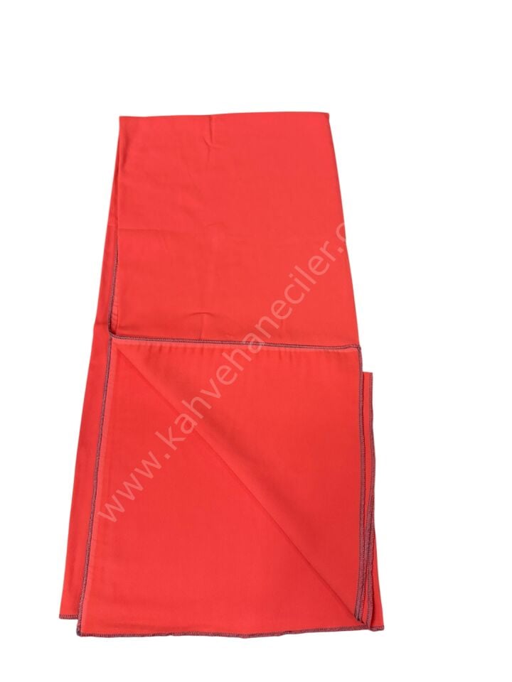 KIRMIZI KADİFE  MASA ÖRTÜSÜ 140x140CM