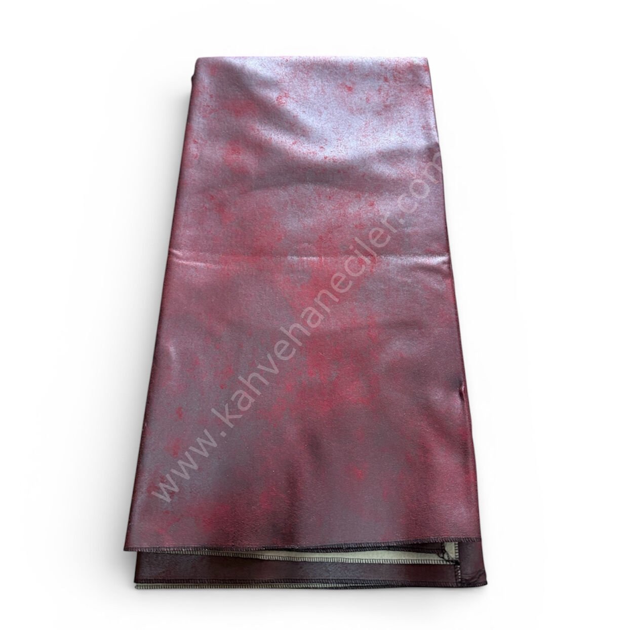 BORDO KADİFE  MASA ÖRTÜSÜ 140x140CM