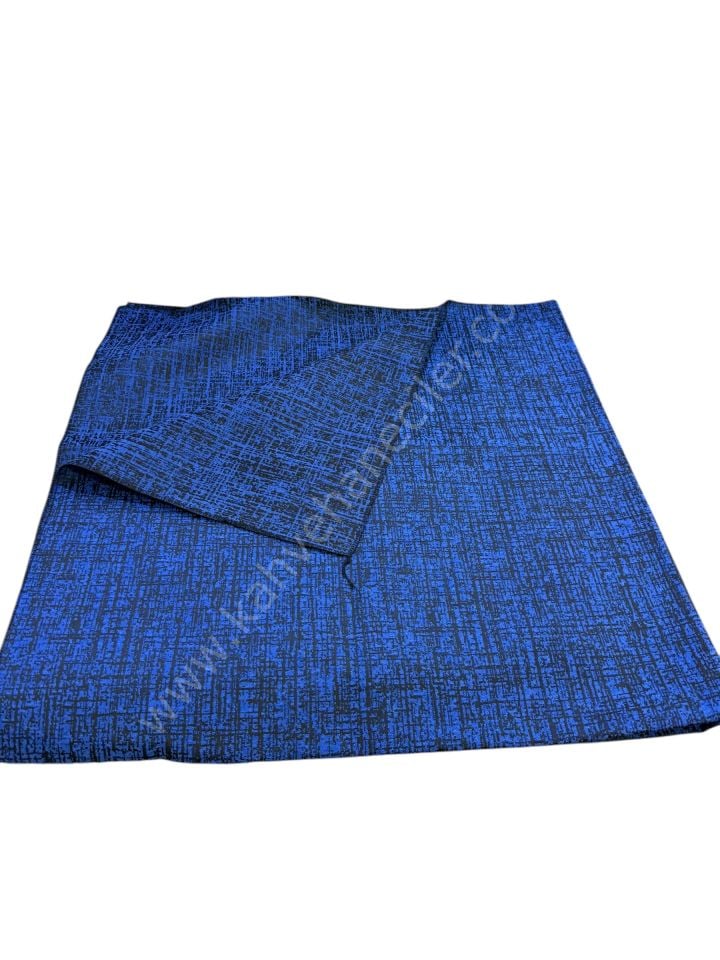 MAVİ KAHVECİ  MASA ÖRTÜSÜ 140x140CM