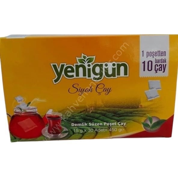 YENİGÜN  DEMLİK POŞET 15gr x30 ADET 450GR