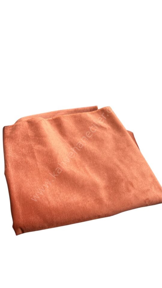 KİREMİT KAHVECİ  MASA ÖRTÜSÜ 140x140CM