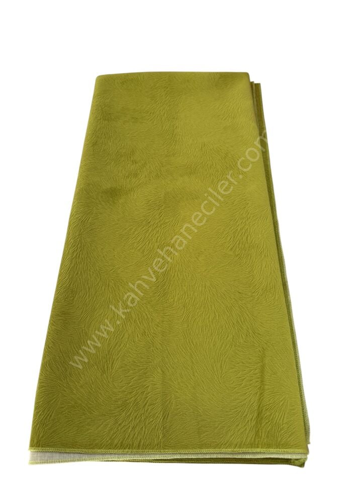 FİSTİK YEŞİLİ KAHVECİ  MASA ÖRTÜSÜ 140x140CM