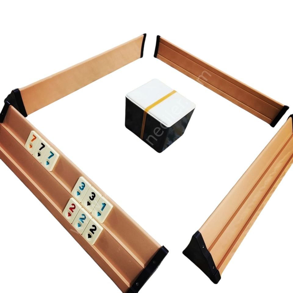 STAR LÜX PLASTİK KOYU RENK OKEY TAKIMI