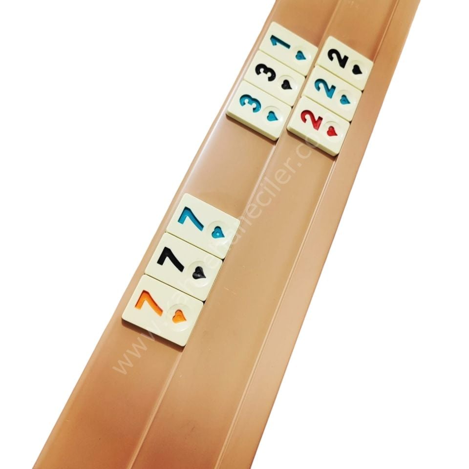 Star Lüx Plastik Okey Takımı