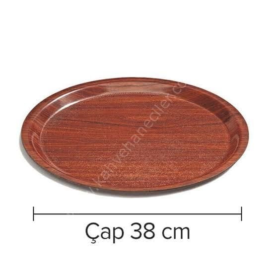 KAYDIRMAZ ÇAY TEPSİSİ 38 CM