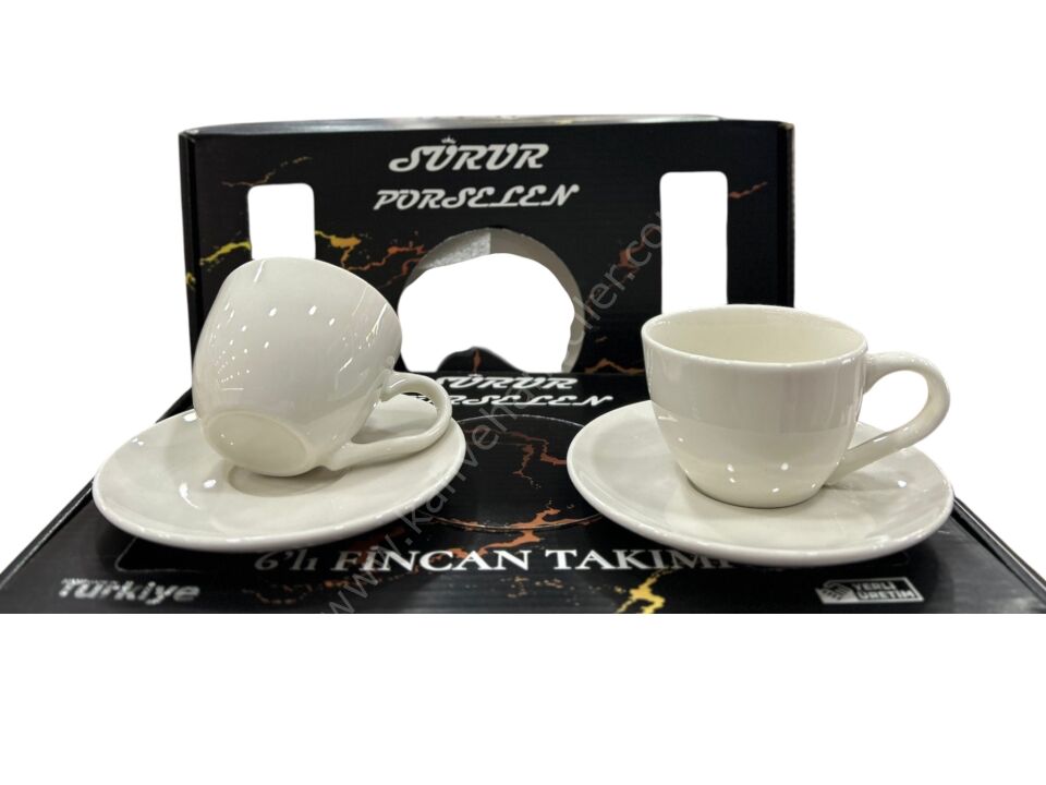 TÜRK KAHVESİ FİNCAN TAKIMI 6Lı