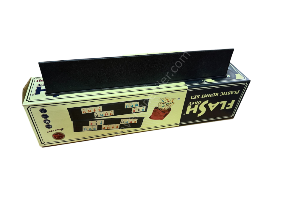 FLASH OKEY TAKIMI SİYAH RENK