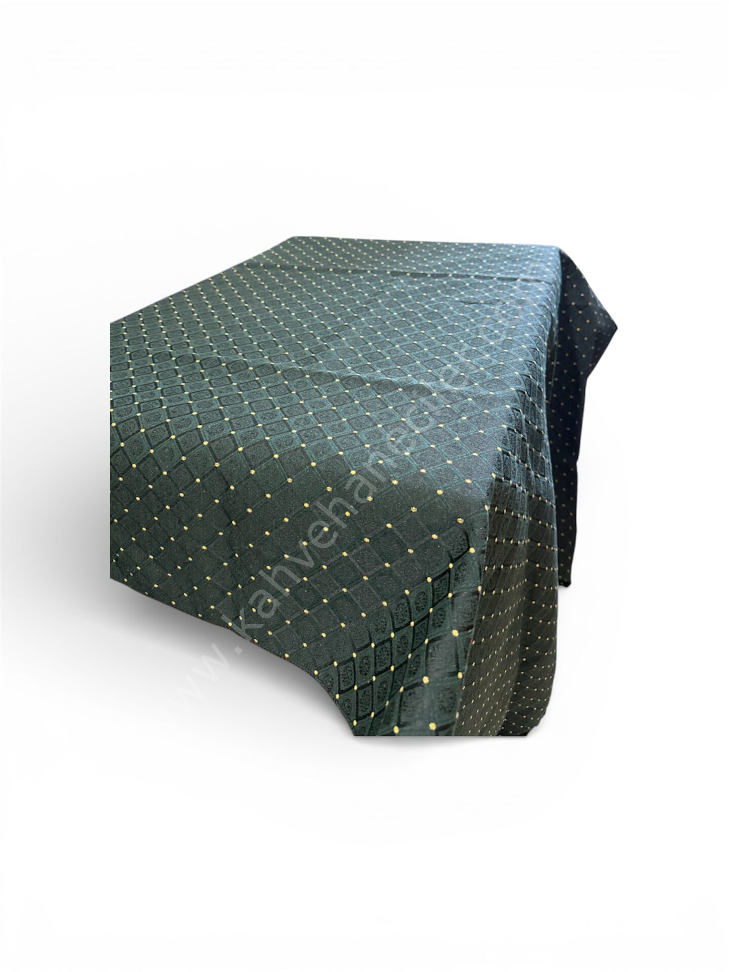 YEŞİL CİFT TARAFLI MASA ÖRTÜSÜ 140x140CM