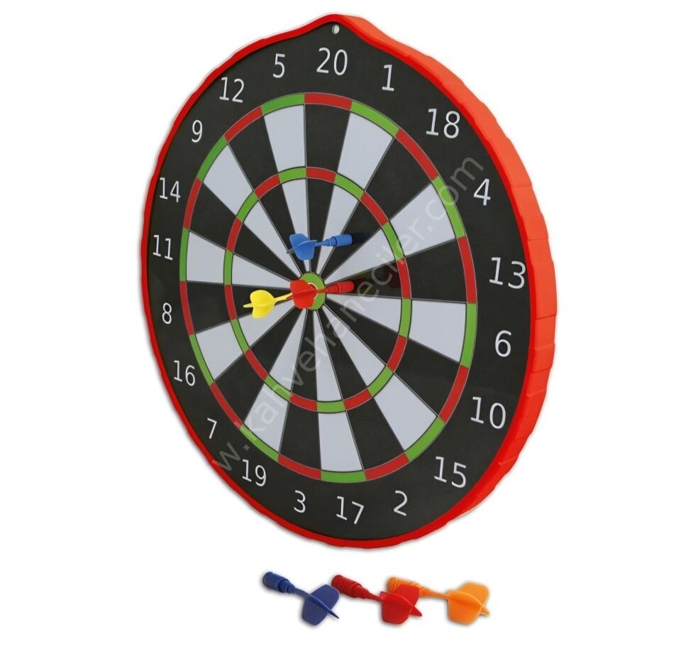 Star Manyetik Dart Oyunu – Çift Taraflı Güvenli Mıknatıslı Dart Seti (6 Oklu)
