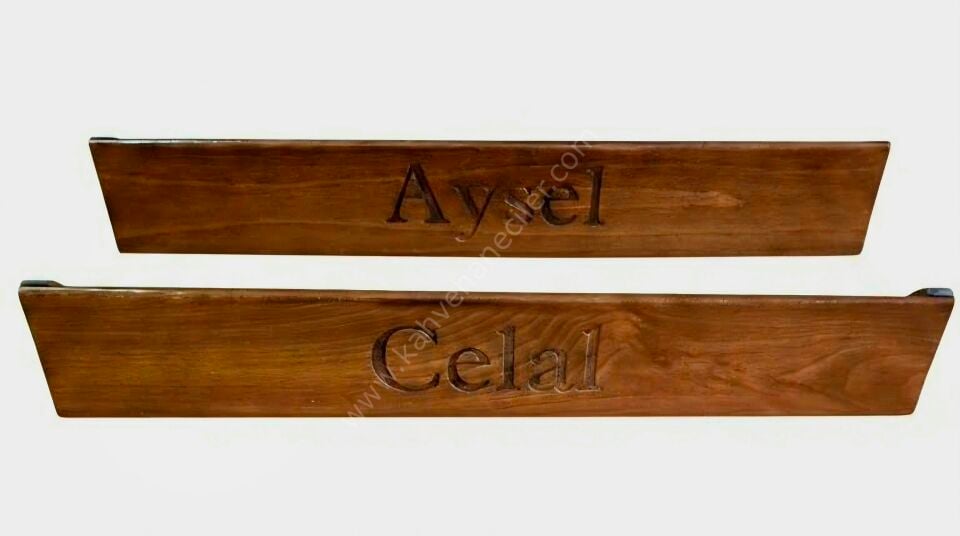 Kişiye Özel Cilalı Ahşap Okey Takımı – 7 Renk Seçeneği